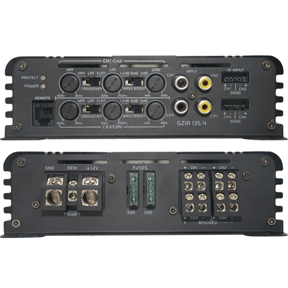 Ground Zero GZIA 135.4 | 4-Kanal Verstärker